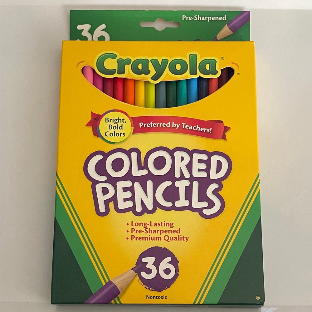 **FINAL PRICE** Crayola 36-Colored Pencil Set